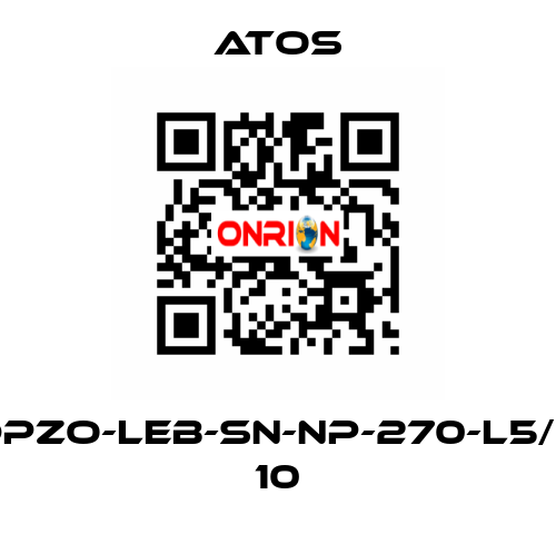 DPZO-LEB-SN-NP-270-L5/D 10 Atos