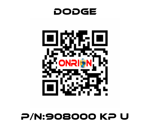 P/N:908000 KP U Dodge