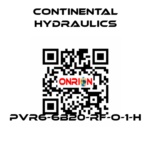 PVR6-6B20-RF-O-1-H Continental Hydraulics