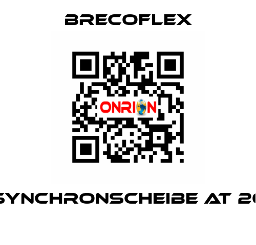 SYNCHRONSCHEIBE AT 20  Brecoflex