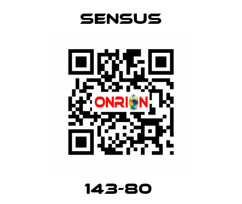 143-80  Sensus