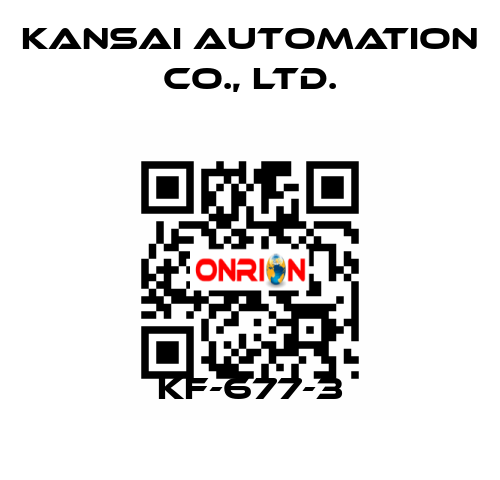 KF-677-3 KANSAI Automation Co., Ltd.