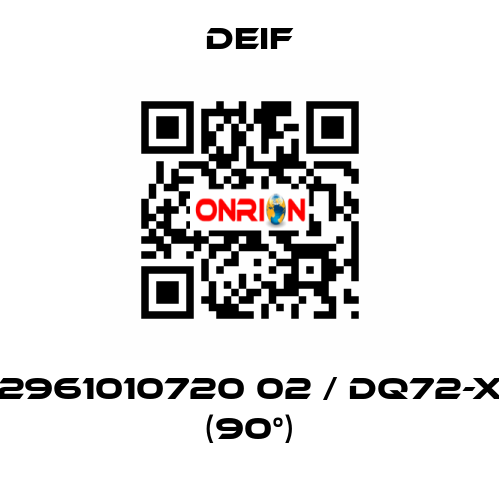 2961010720 02 / DQ72-x (90°) Deif