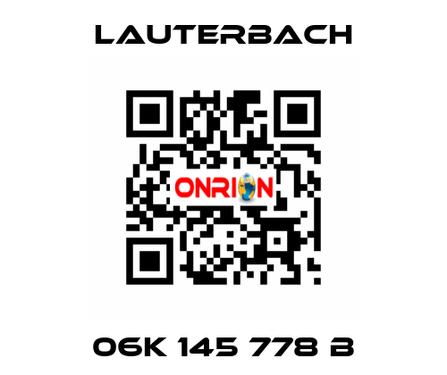 06K 145 778 B Lauterbach