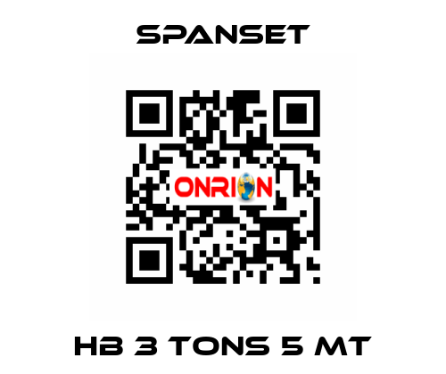 HB 3 TONS 5 MT SpanSet