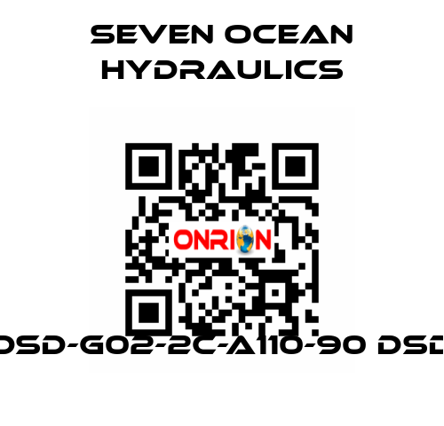 DSD-G02-2C-A110-90 DSD Seven Ocean Hydraulics