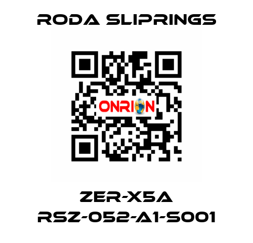 ZER-X5A RSZ-052-A1-S001 Roda Sliprings