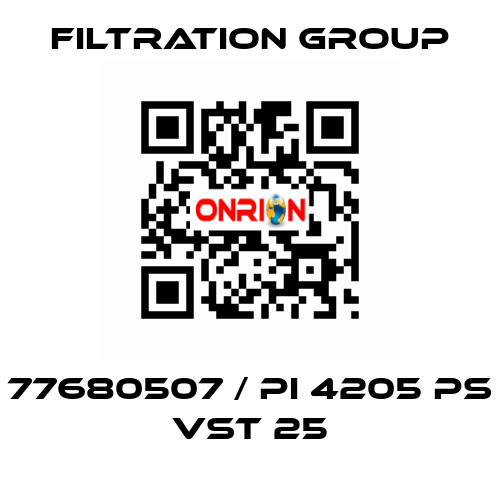 77680507 / PI 4205 PS VST 25 Filtration Group