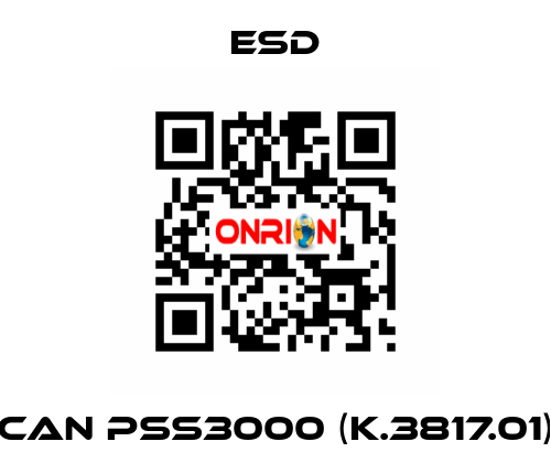 CAN PSS3000 (K.3817.01) ESD