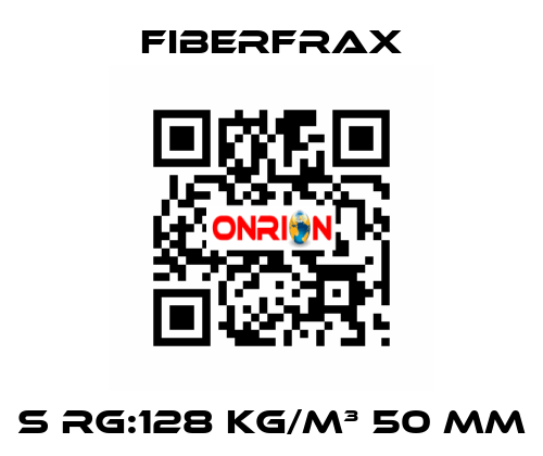 S RG:128 KG/M³ 50 MM Fiberfrax