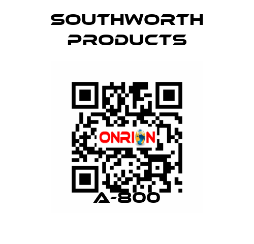 A-800 Southworth Products