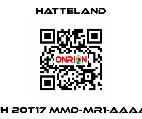 JH 20T17 MMD-MR1-AAAA HATTELAND