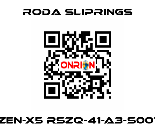 ZEN-X5 RSZQ-41-A3-S001 Roda Sliprings