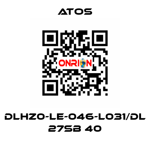 DLHZ0-LE-046-L031/DL 27SB 40 Atos