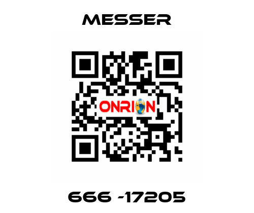 666 -17205 Messer