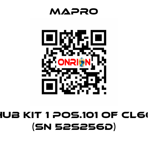 HUB KIT 1 POS.101 OF CL60 (SN 52S256D) Mapro