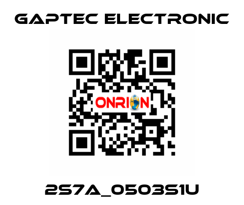 2S7A_0503S1U Gaptec Electronic