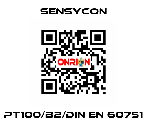 PT100/B2/DIN EN 60751 SENSYCON