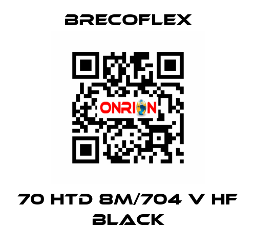 70 HTD 8M/704 V HF Black Brecoflex