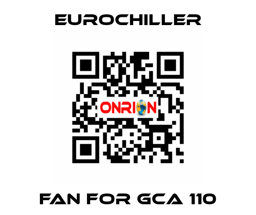 fan for GCA 110 EUROCHILLER