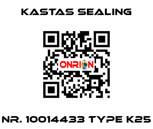 Nr. 10014433 Type K25 Kastas Sealing