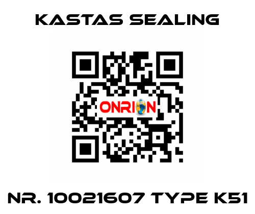 Nr. 10021607 Type K51 Kastas Sealing