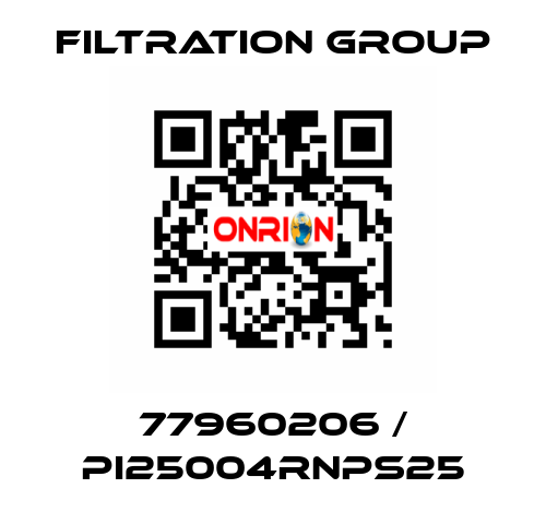 77960206 / PI25004RNPS25 Filtration Group