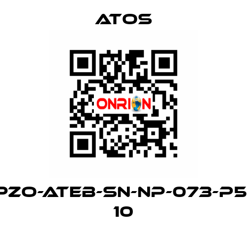 DPZO-ATEB-SN-NP-073-P5/B 10 Atos