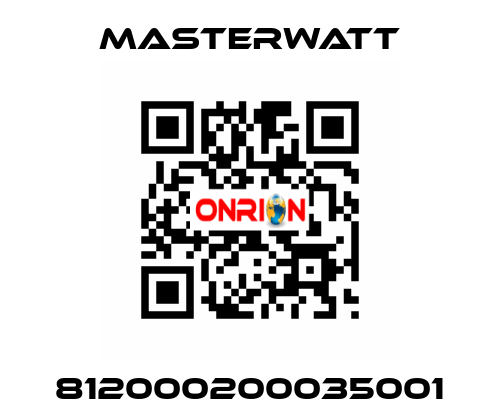 812000200035001 Masterwatt