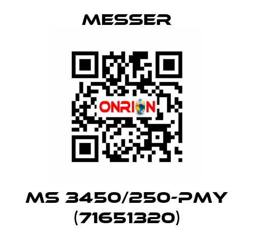 MS 3450/250-PMY (71651320) Messer