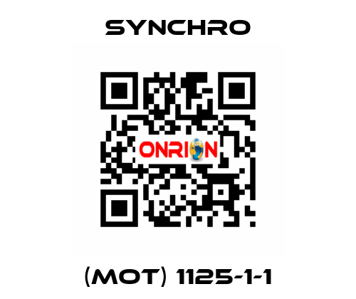 (MOT) 1125-1-1 SYNCHRO