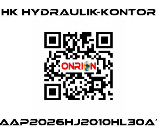 P2AAP2026HJ2010HL30A19N HK HYDRAULIK-KONTOR