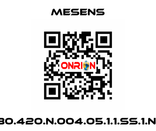 MPS580.420.N.004.05.1.1.SS.1.N.PE.6.N Mesens