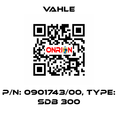 P/N: 0901743/00, Type: SDB 300 Vahle