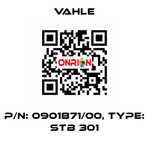 P/n: 0901871/00, Type: STB 301 Vahle