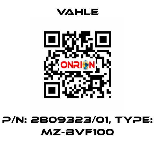 P/n: 2809323/01, Type: MZ-BVF100 Vahle