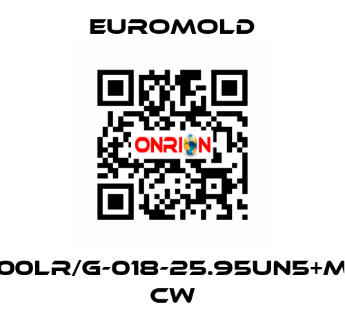 (M400LR/G-018-25.95UN5+MWS) CW EUROMOLD