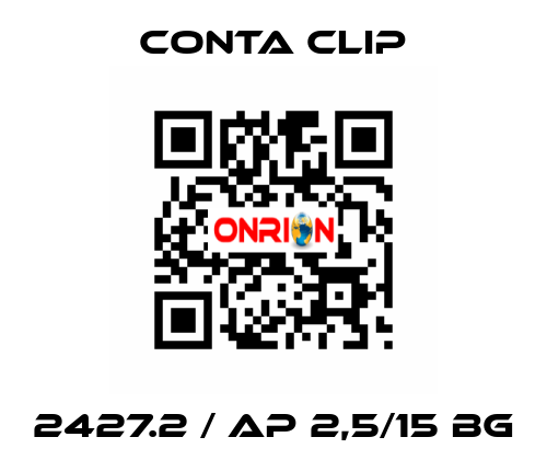 2427.2 / AP 2,5/15 BG Conta Clip