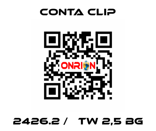 2426.2 /   TW 2,5 BG Conta Clip