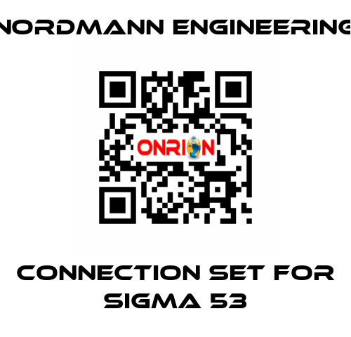 Connection set for SIGMA 53 NORDMANN ENGINEERING