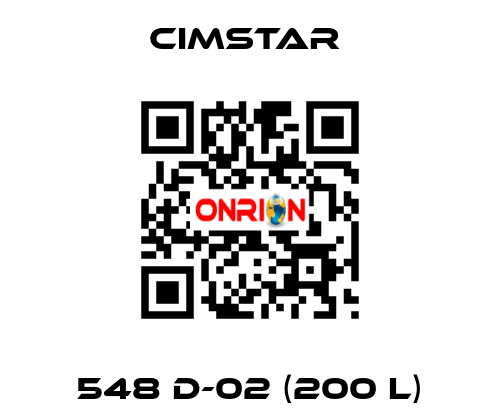 548 D-02 (200 l) Cimstar 