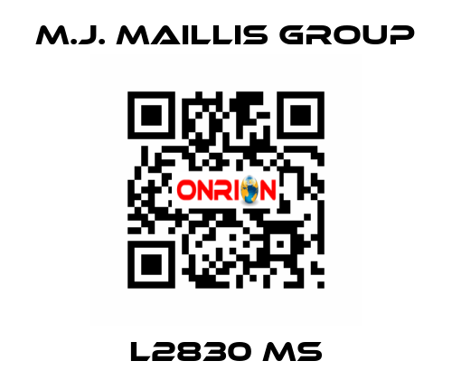 L2830 MS M.J. MAILLIS GROUP