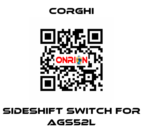 sideshift switch for AGS52L Corghi