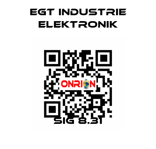 SIG 8.31 EGT Industrie elektronik