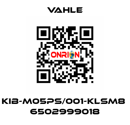 KIB-M05PS/001-KLSM8  6502999018 Vahle