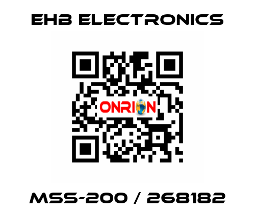 MSS-200 / 268182 ehb electronics