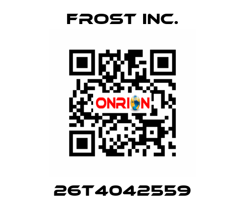 26T4042559 FROST Inc.