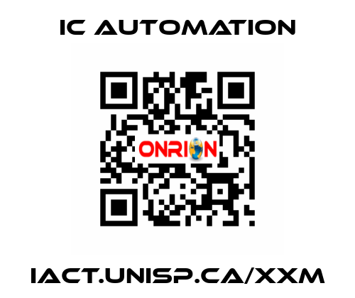 IACT.UNISP.CA/xxm ic automation