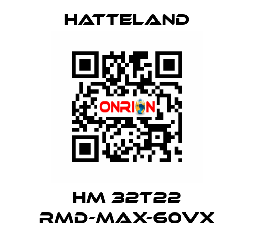 HM 32T22 RMD-MAX-60VX HATTELAND