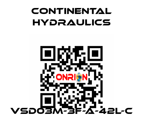 VSD03M-3F-A-42L-C Continental Hydraulics